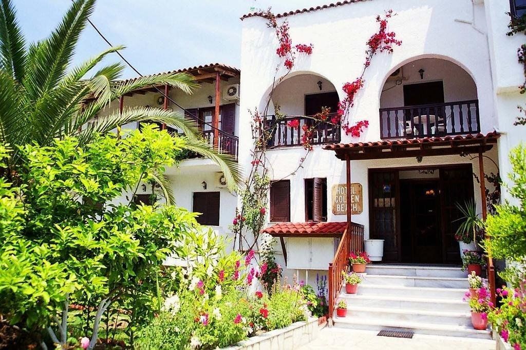 Golden Beach Koukounaries ภายนอก รูปภาพ